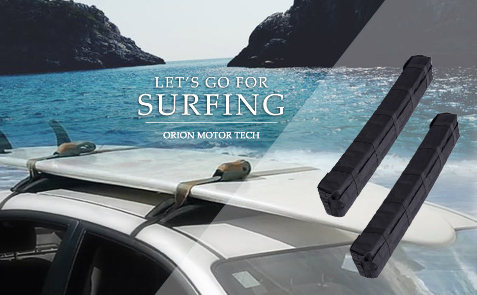 Universal Car Soft Roof Rack Luggage Carrier Surfboard Paddleboard