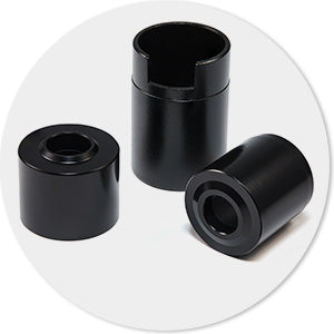 black-oxide finish adapter set