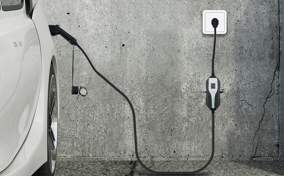 ev charger using scene