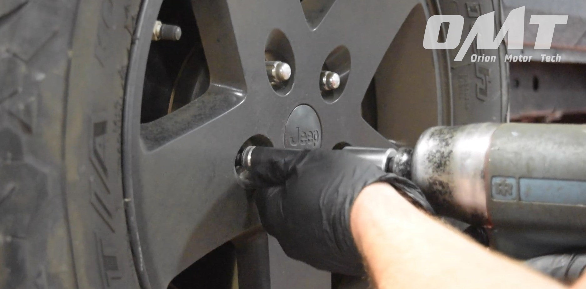 loosen the wheel bolts