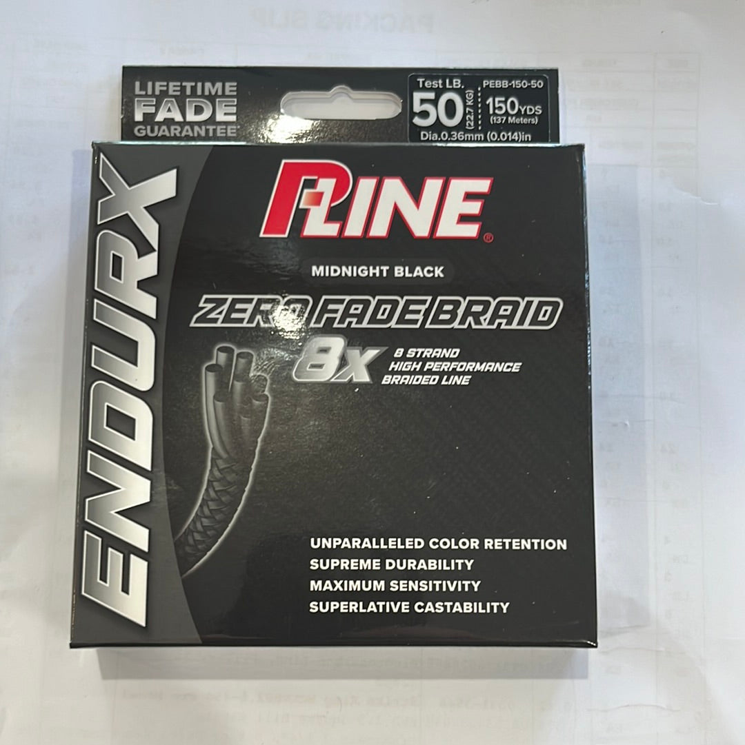 P-Line ENDURX Zero Fade Braid 8X