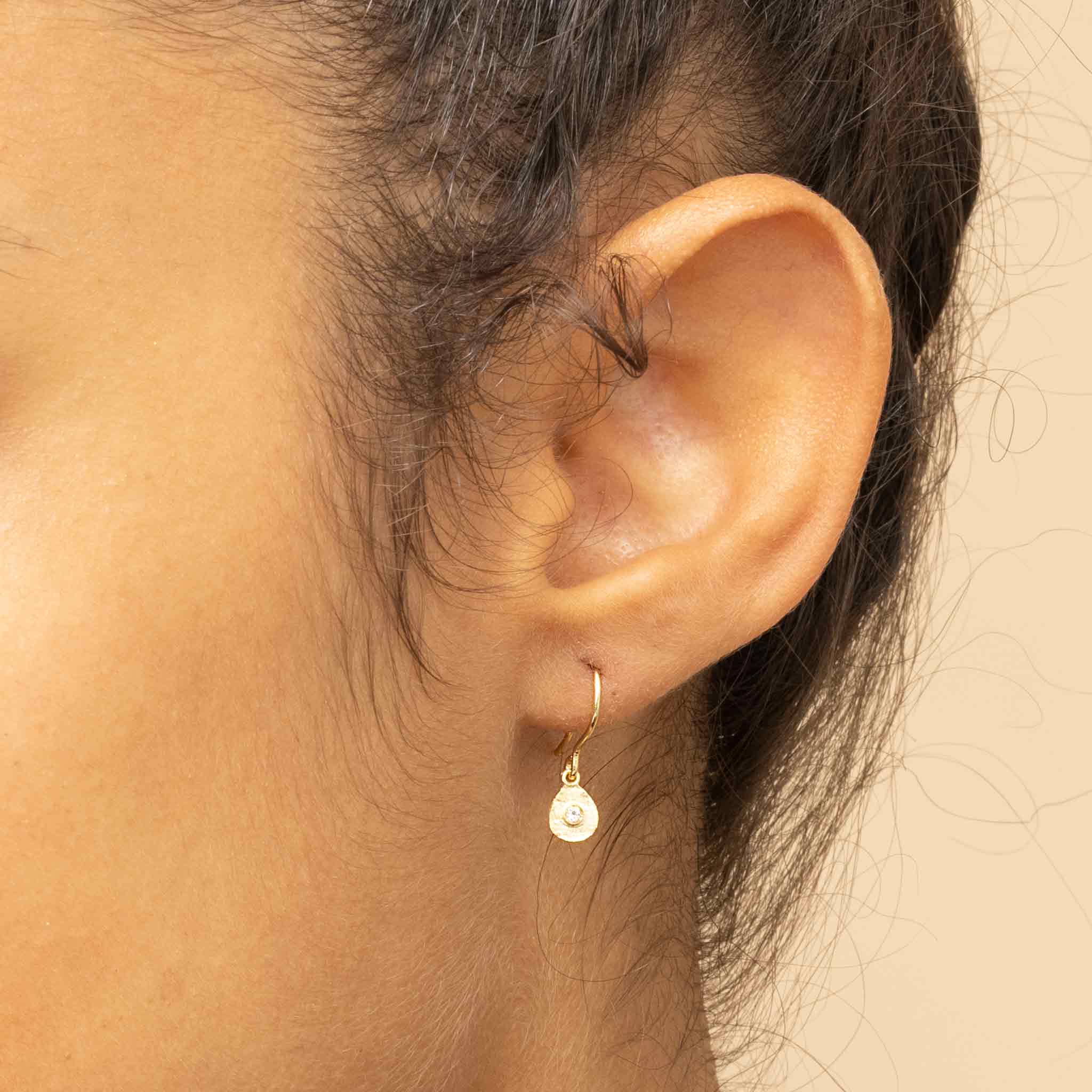 Hidden Gem Drop Earrings
