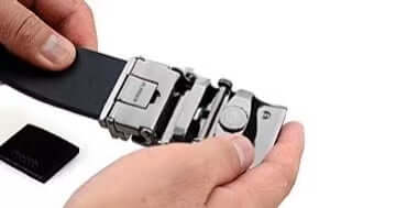 So kürzen Sie den zu langen Gürtel