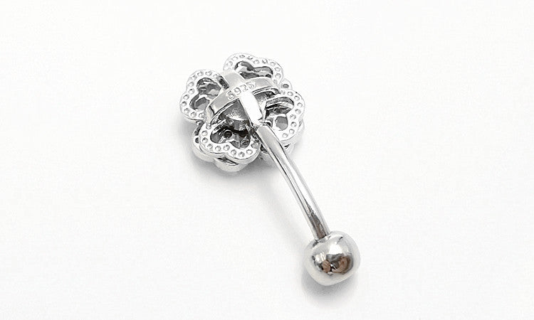 925 Sterling Silver Belly Piercing