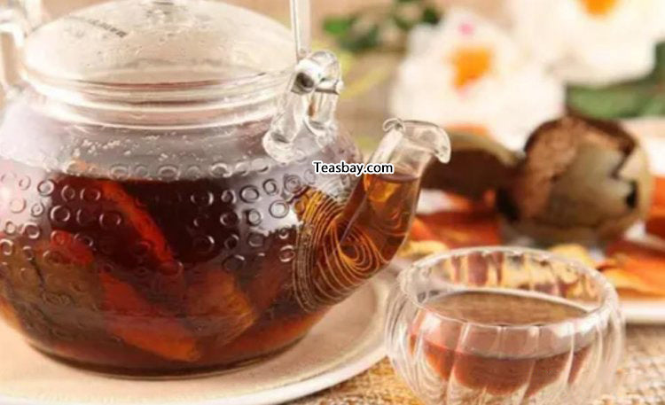 What kind of tea can clear the lungs after long-term exposure to dust?