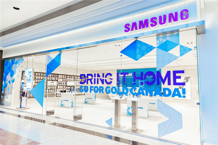 Samsung offline experience store