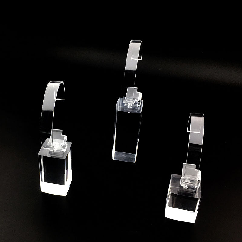 Acrylic transparent watch display stand