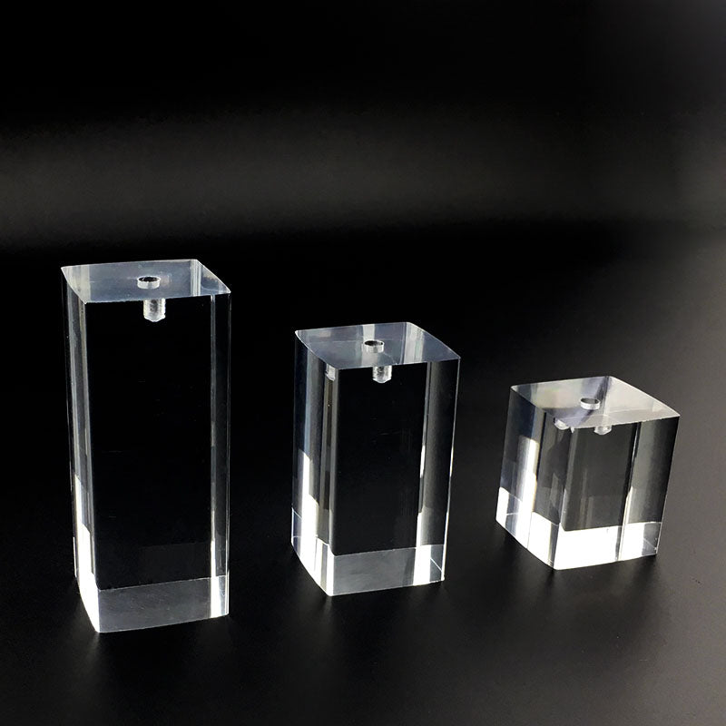 Acrylic transparent watch display stand Base