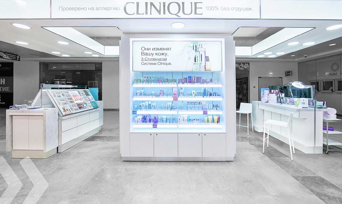 Clinique Shop in Shop in Moscow, Russia
