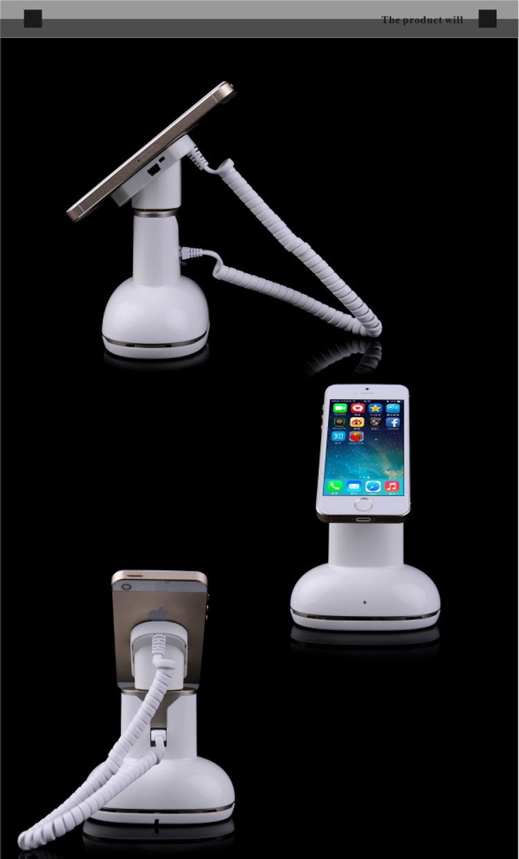 Desktop Standalone ABS material security stand for ipad tablet