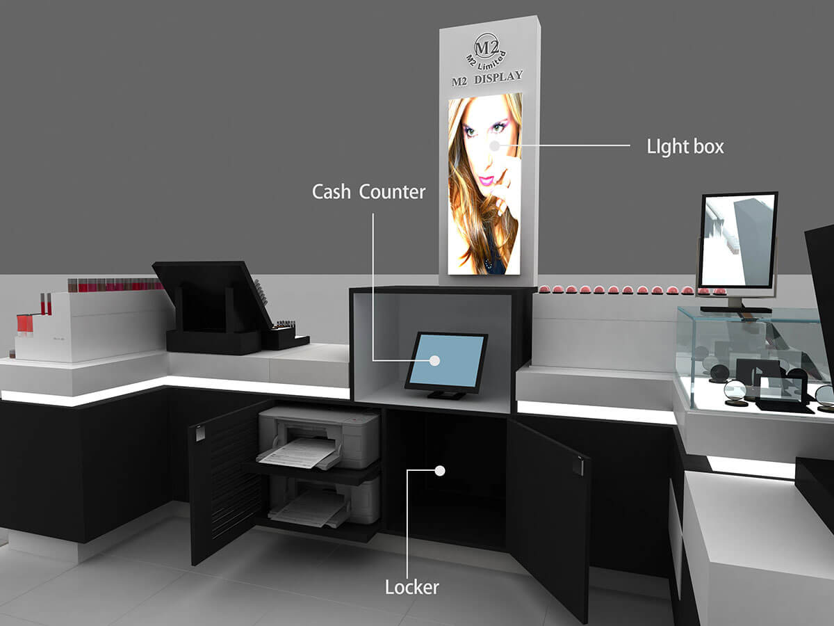 Cosmetics Store Interior Design Solution – M2 Retail