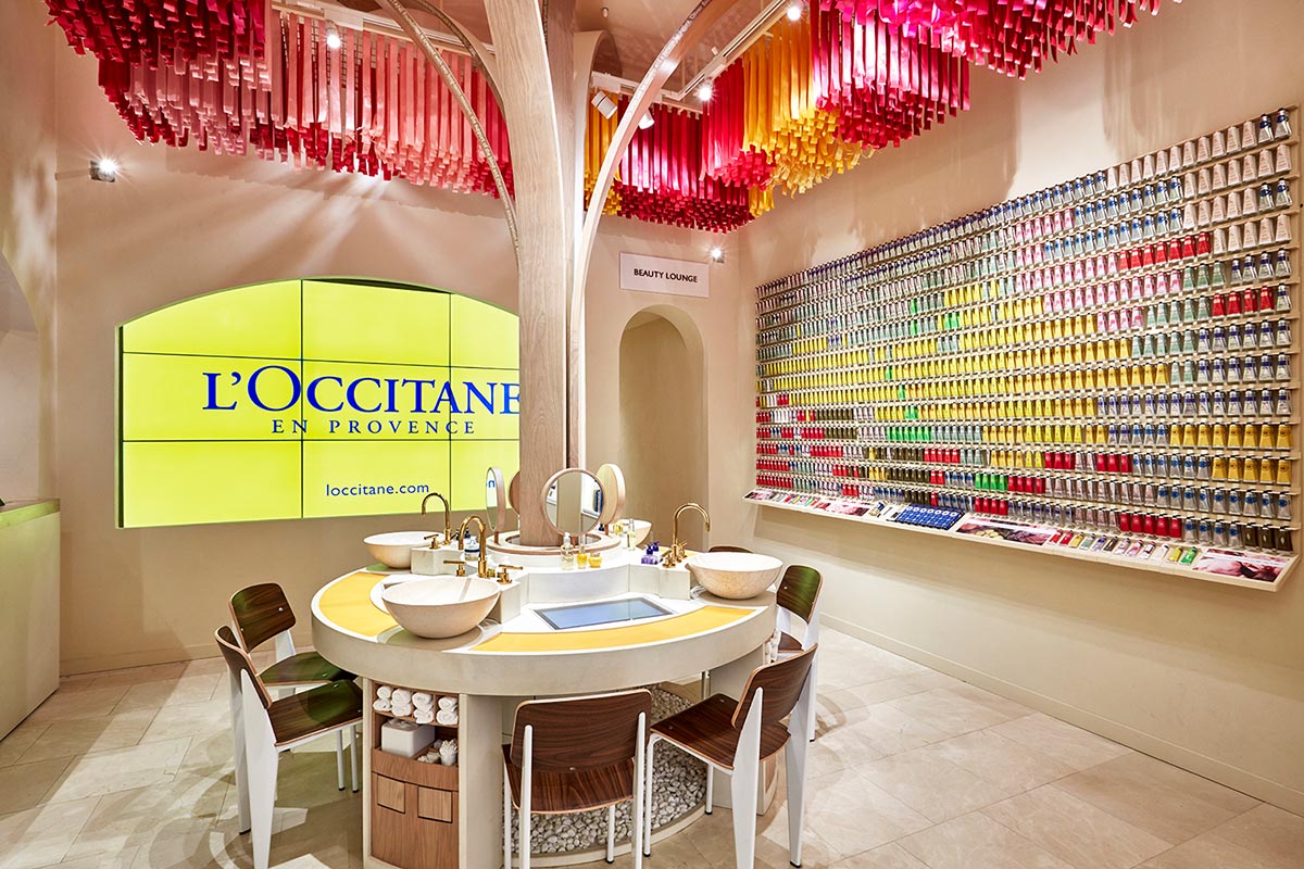 An experiential community store and flagship location in New York City’s L'Occitane Flatiron neighborhood