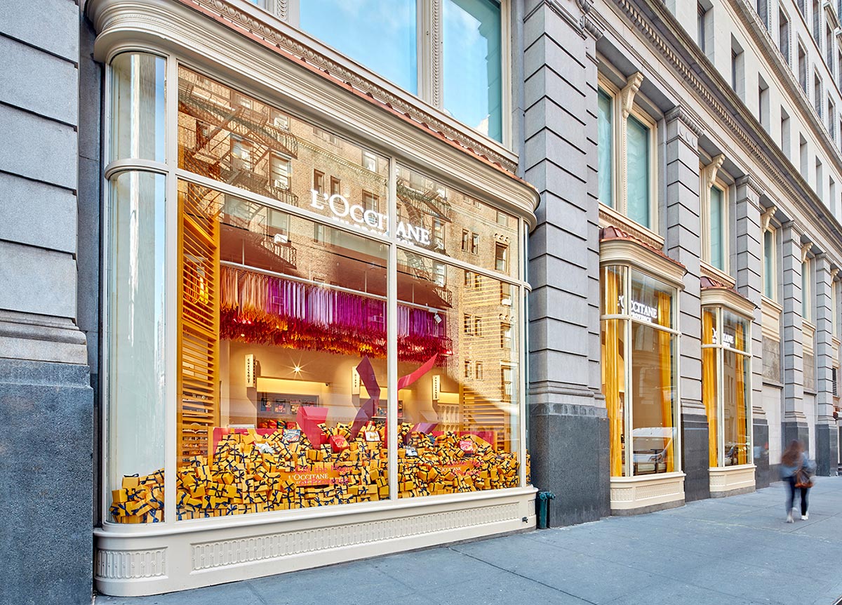 An experiential community store and flagship location in New York City’s L'Occitane Flatiron neighborhood