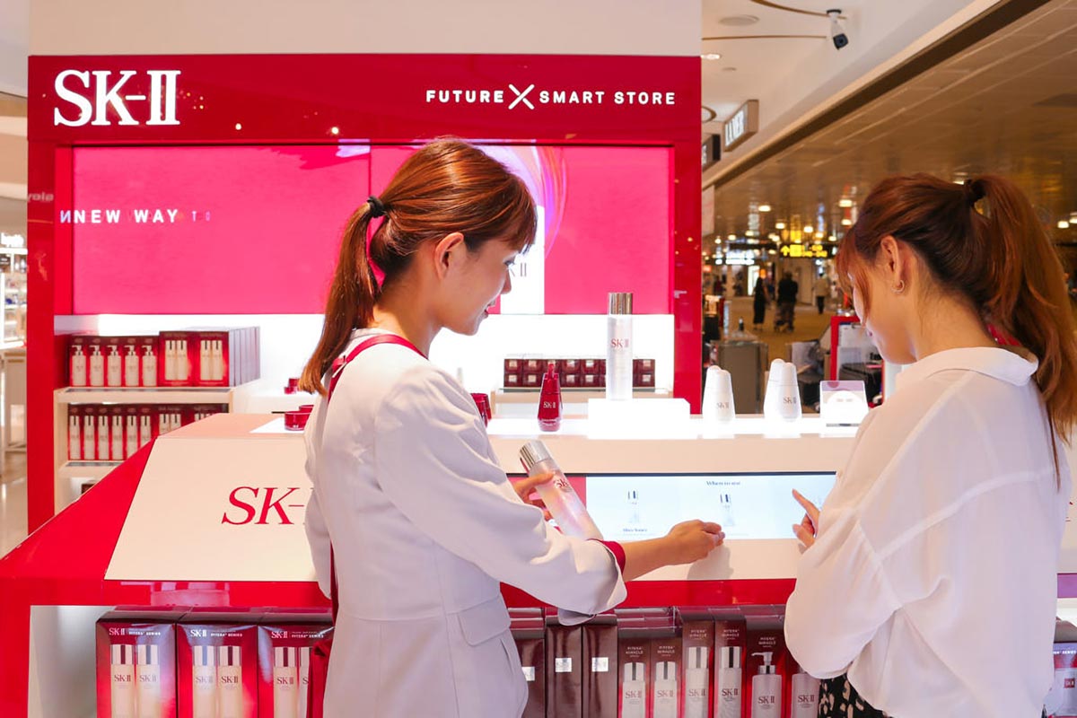 SK-II Future X Smart store launches with The Shilla Duty Free at Changi
