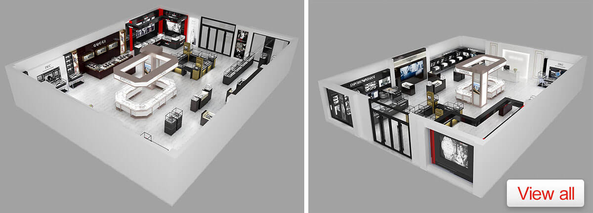 Watch Store Interior Design Solution – M2 Retail