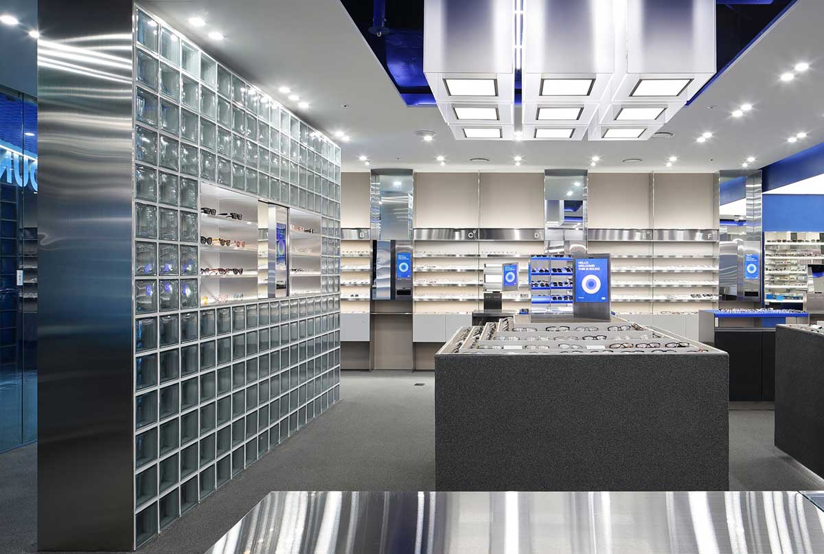 Zero-Contact Eyewear Retail Store “Rounz” in South Korea