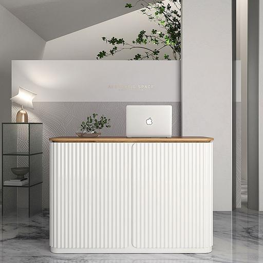 Arya Reeded Reception Desk