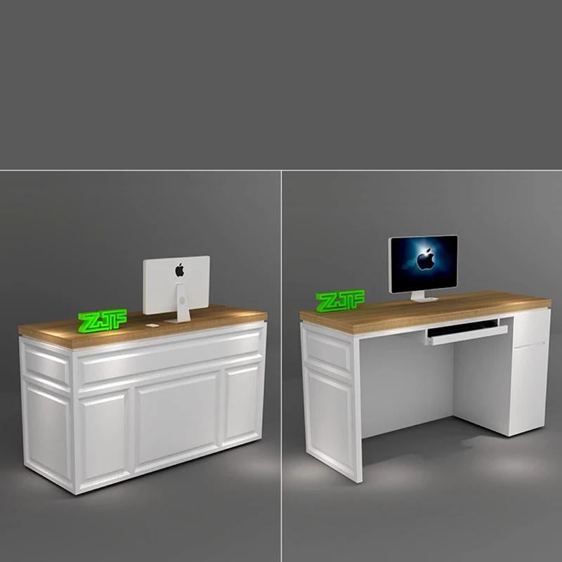 Aldo Wood Reception Desk