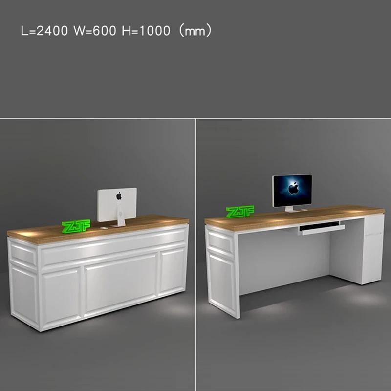 Aldo Wood Reception Desk