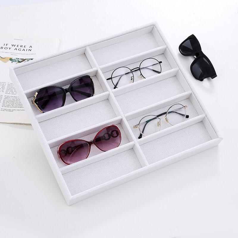 Flannel sunglasses display box