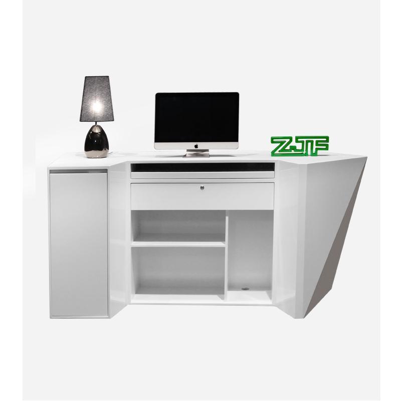 Mawu White Reception Desk