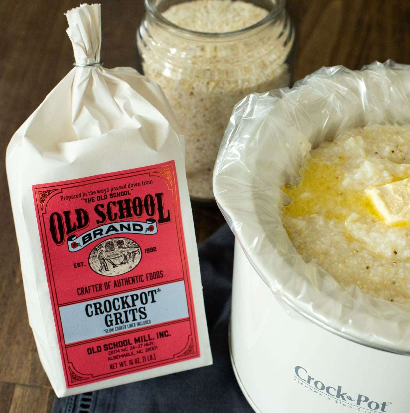 Old School Brand Crockpot Grits