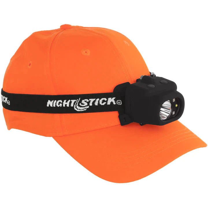 Nightstick - Multi Function Headlamp w/White Spot - White/Red/Green Flood - 3 AAA - Black