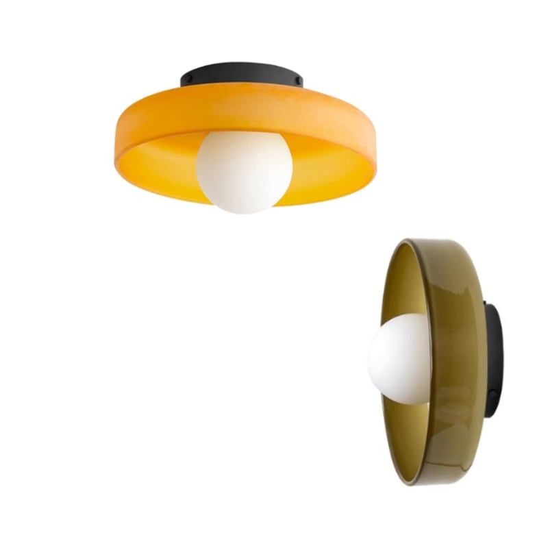 250mm/350mm Disc Ceiling / Wall Lamp | Sconces