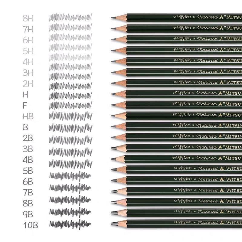 Uni 9800 pencil-Set of 12