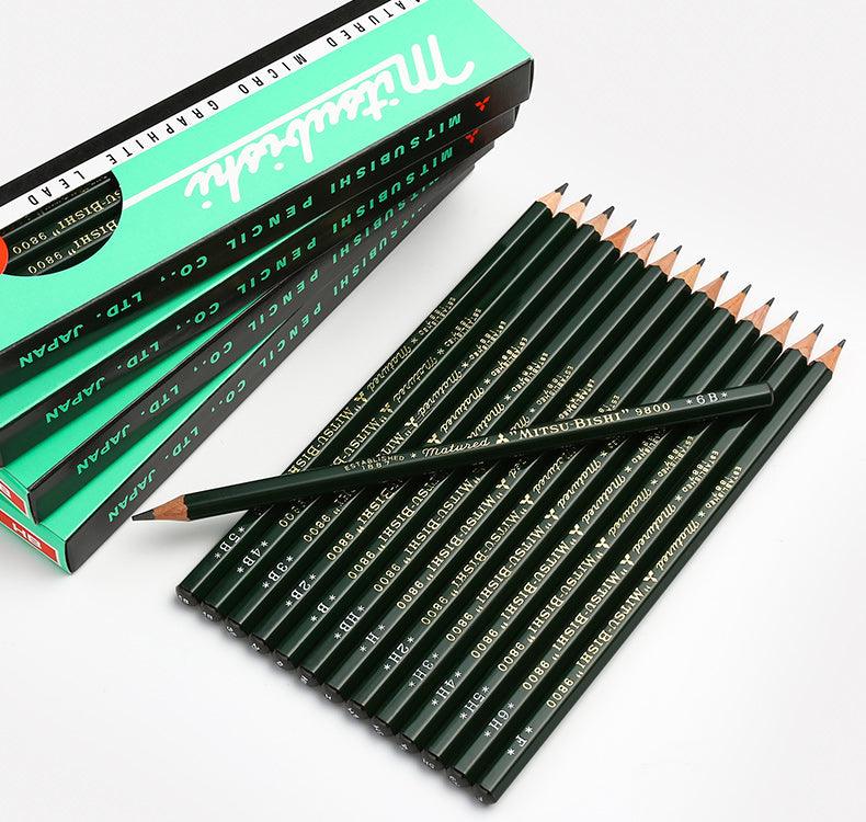 Uni 9800 pencil-Set of 12