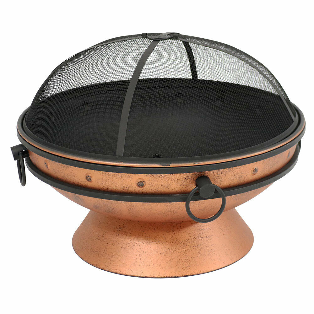 Large Compact Tabletop Fire Pit Bowl