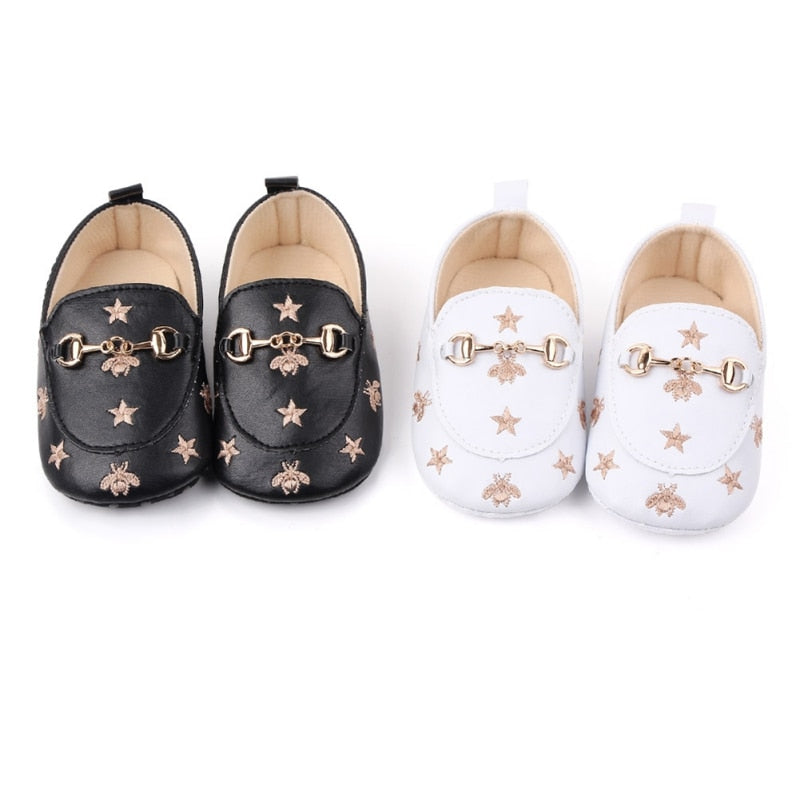 Baby Girl Infant Cute Fashion Pentagram Pattern Peas Shoes