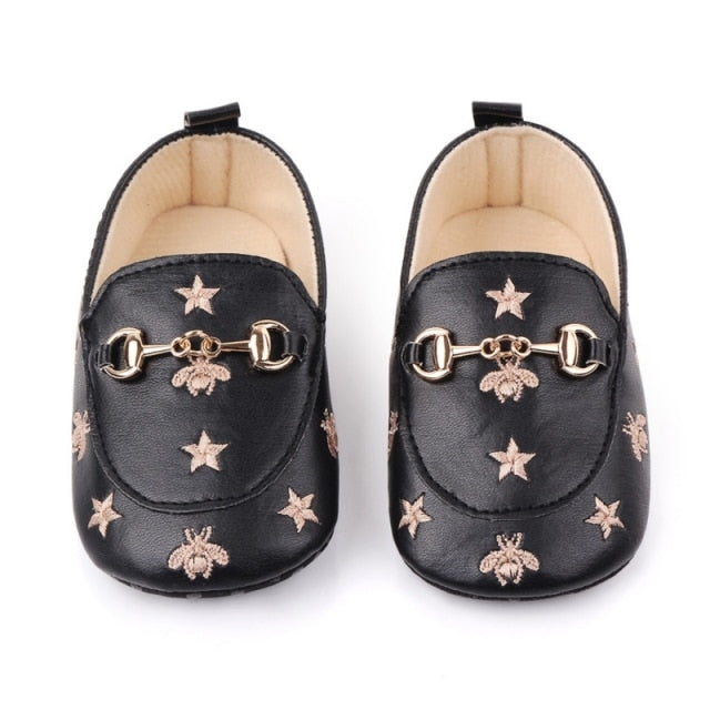 Baby Girl Infant Cute Fashion Pentagram Pattern Peas Shoes