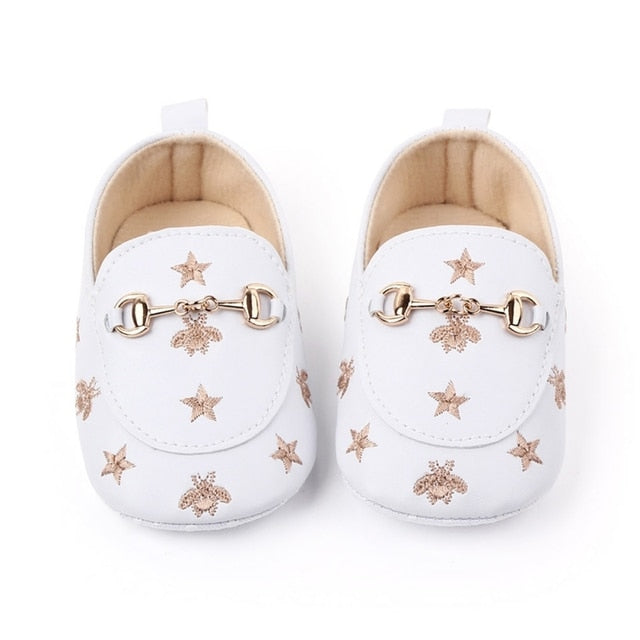 Baby Girl Infant Cute Fashion Pentagram Pattern Peas Shoes