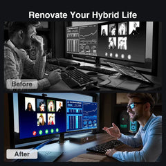 TESmart KVM Switch Gaming 4K HDMI Gamers Multiple Computers Monitors