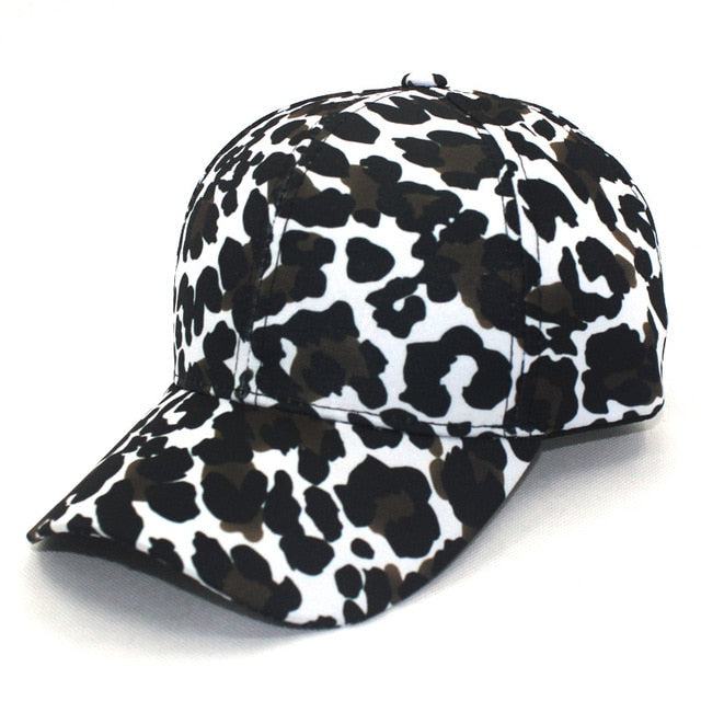 Leopard Print Zebra Print Baseball Animal Print Sun Hat Adjustable Cap