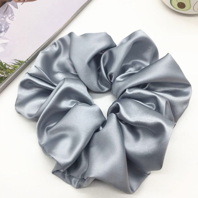 Oversized Scrunchies Big Rubber Hair Ties Elastic Hair Bands