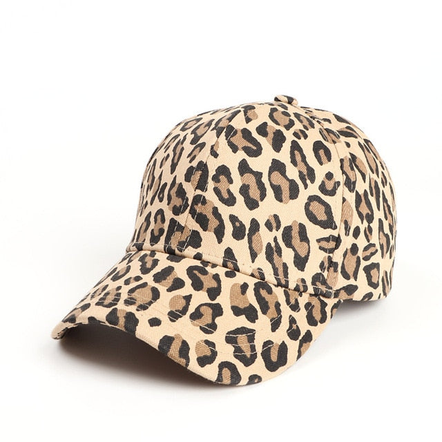 Leopard Print Zebra Print Baseball Animal Print Sun Hat Adjustable Cap