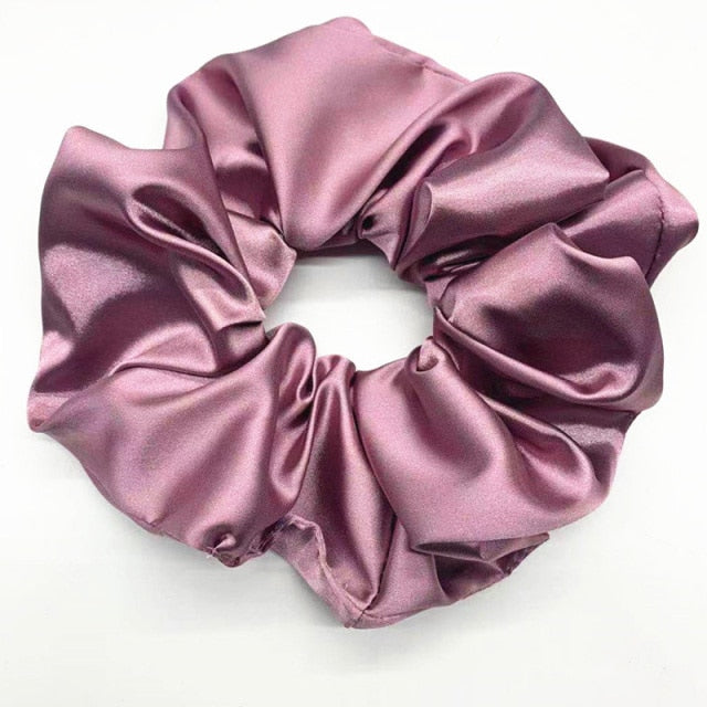 Oversized Scrunchies Big Rubber Hair Ties Elastic Hair Bands