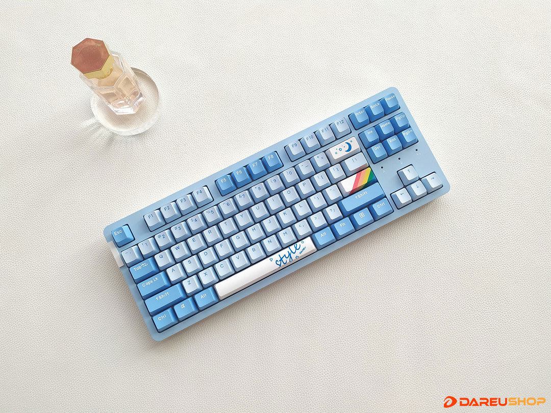 With The Latest Violet Gold PRO Switches, DAREU Wireless Tri-Mode Mechanical Gaming Keyboard A87 PRO Gives You A New Feeling Of Typing