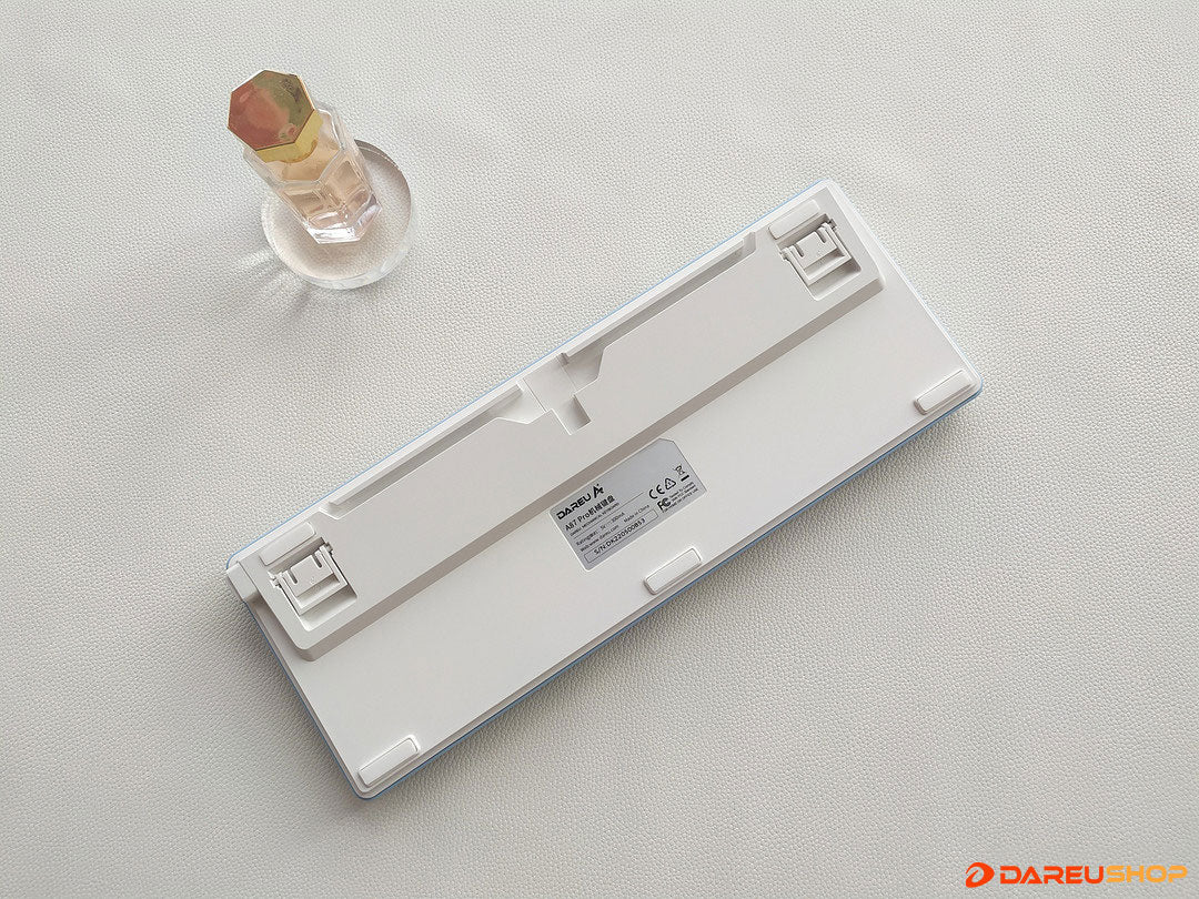 With The Latest Violet Gold PRO Switches, DAREU Wireless Tri-Mode Mechanical Gaming Keyboard A87 PRO Gives You A New Feeling Of Typing