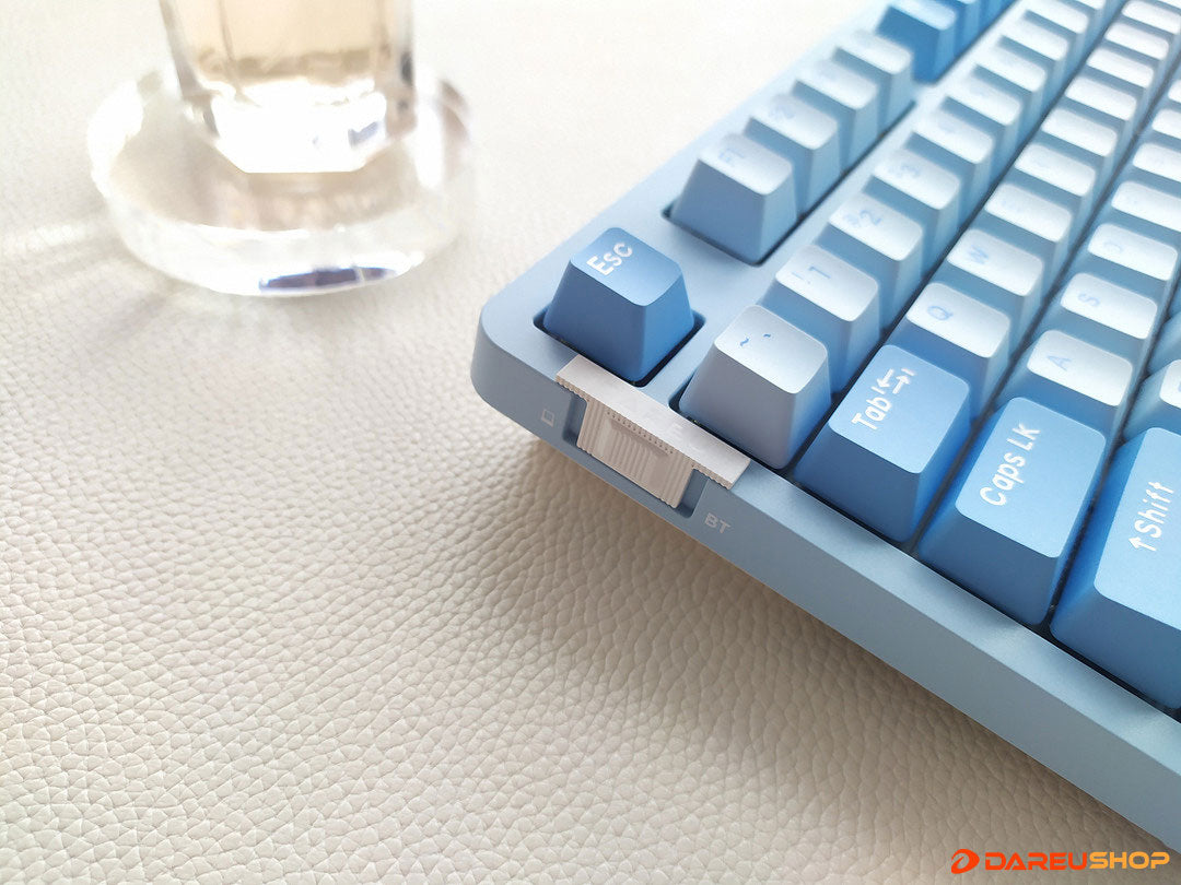 With The Latest Violet Gold PRO Switches, DAREU Wireless Tri-Mode Mechanical Gaming Keyboard A87 PRO Gives You A New Feeling Of Typing