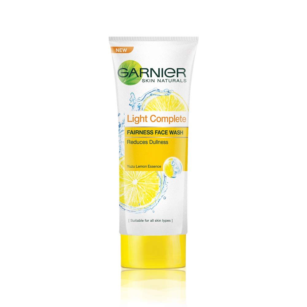 Garnier Light Complete Fairness Face Wash Reduces Dullness 100g