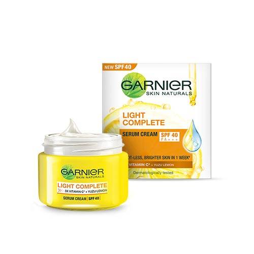 Garnier Light Complete Serum Cream SPF 40 PA+++ 45g