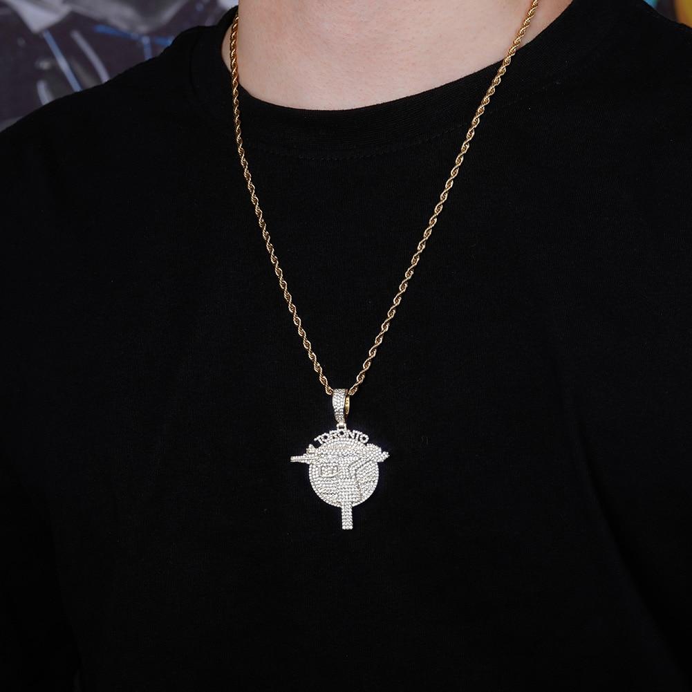 Toronto Uzi Pendant 14K