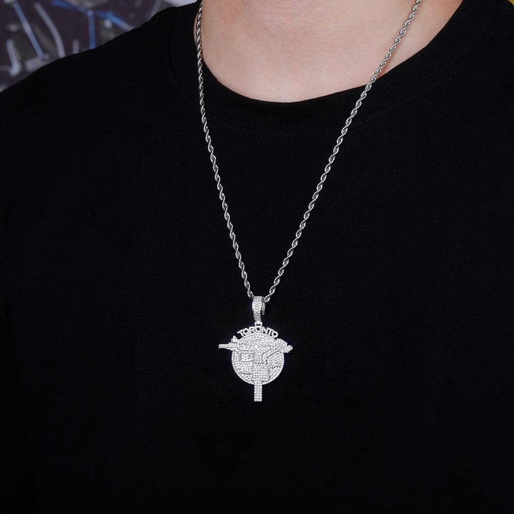 Toronto Uzi Pendant 14K