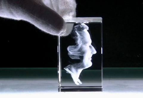 3D photo crystal finish