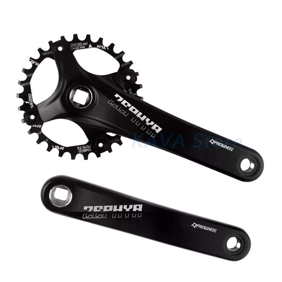 Bicycle Crankset Crank for Mountain Bike Gears Square Taper
