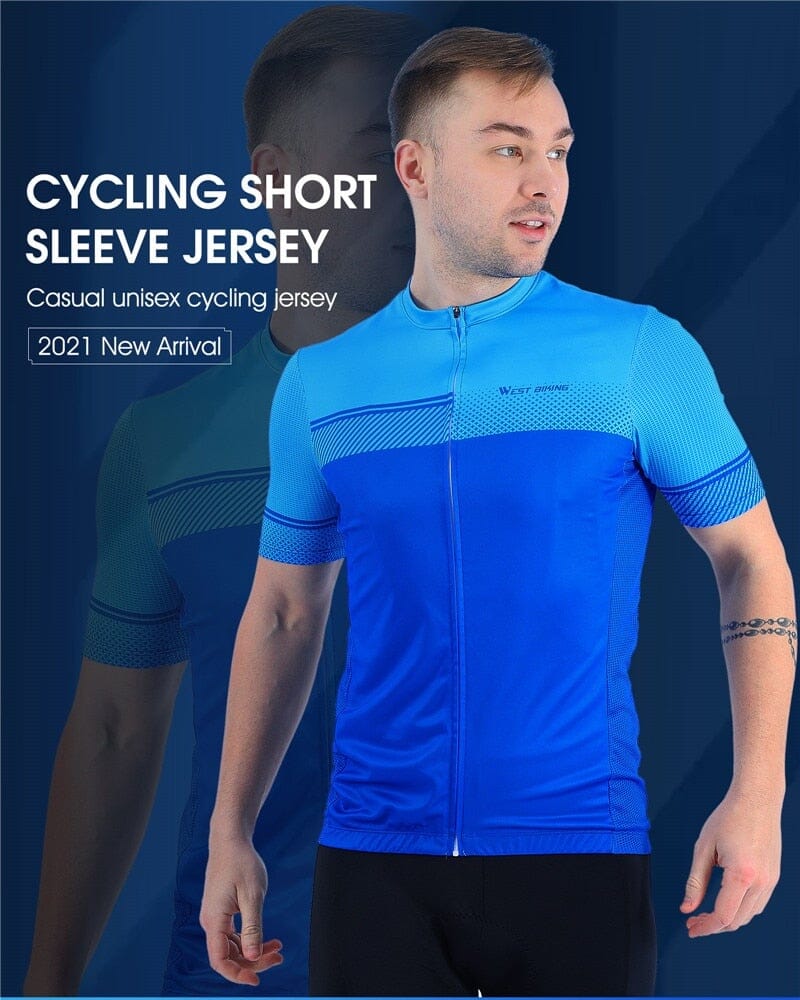 Summer Cycling Jersey Short Sleeve