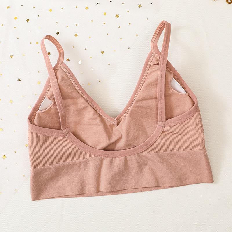 Push Up Khaki Sports Bra Set